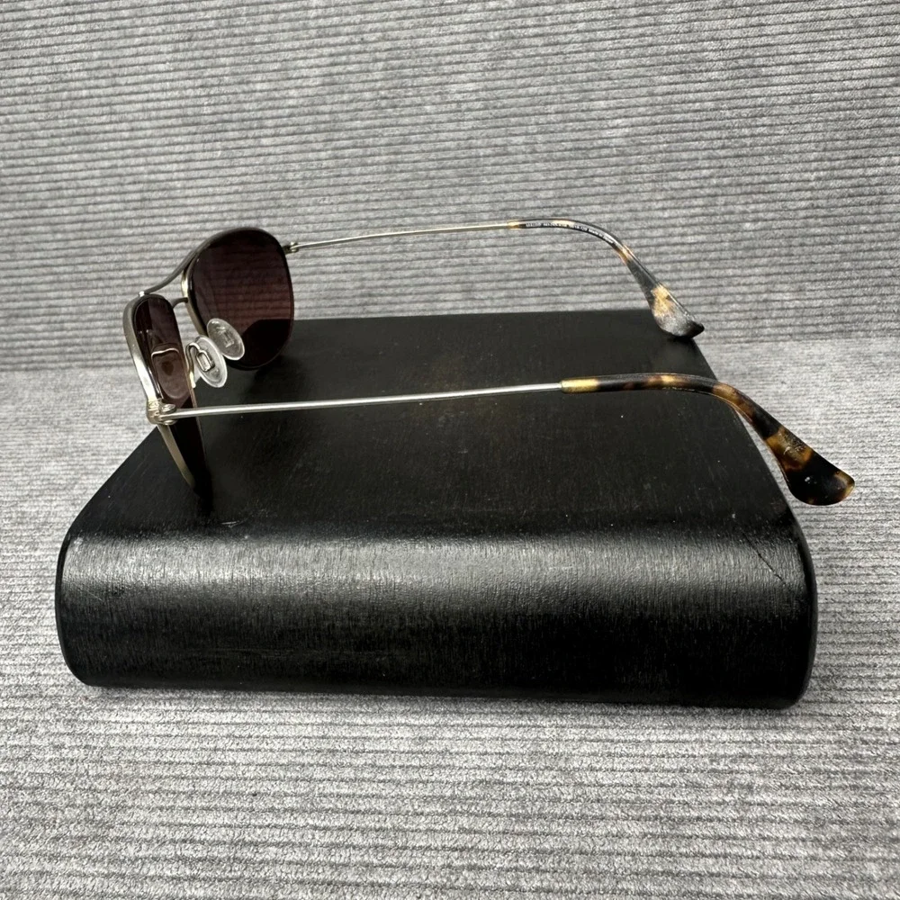 Maui Jim Baby Beach MJ-245-41M Gold Titanium Aviator y2k Sunglasses Polarized 56